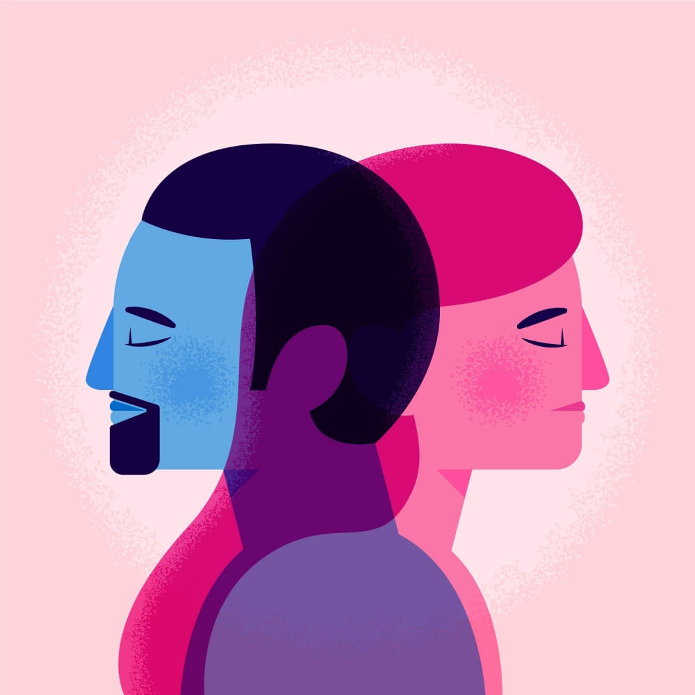 남자와 여자 그림