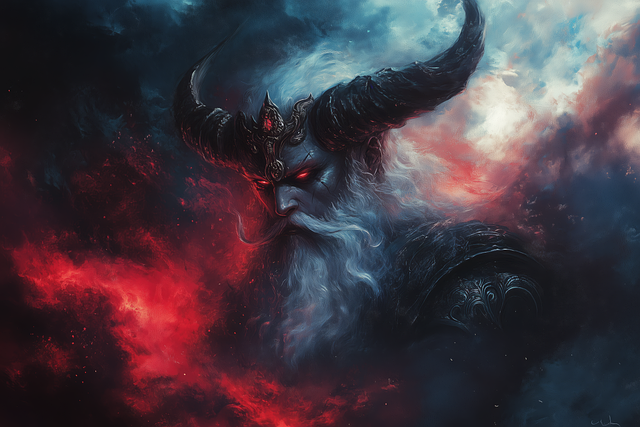 북유럽 신화의 오딘 이미지