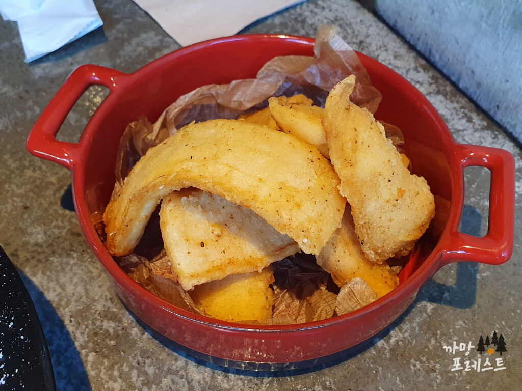 강남 비어룸 버섯튀김