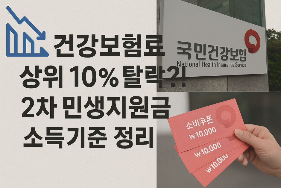 2차 민생지원금 소득기준 정리