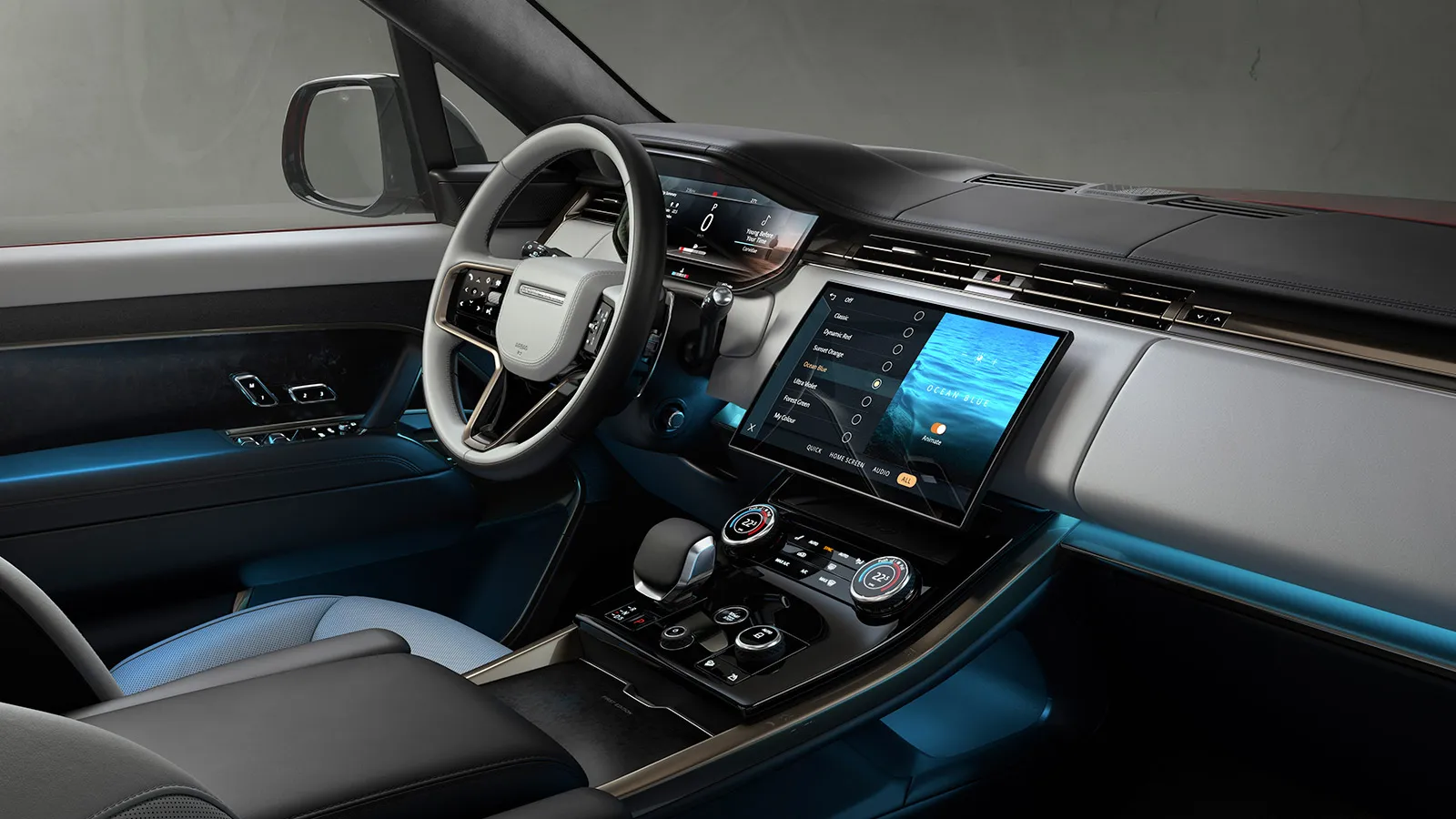 올 뉴 레인지로버 스포츠 실내