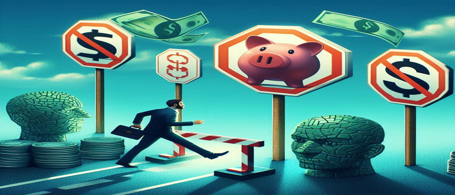 저축 심리적 장애물 사진