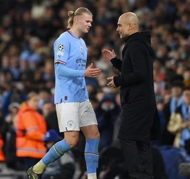 엘링 홀란드 펩 과르디올라