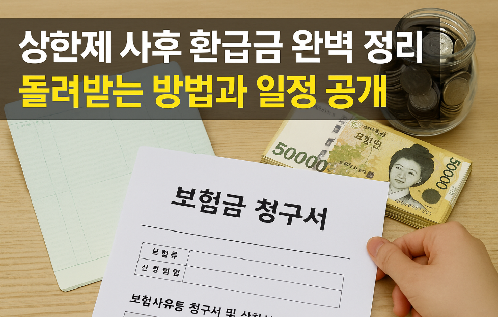 상한제 사후 환급금 완벽 정리