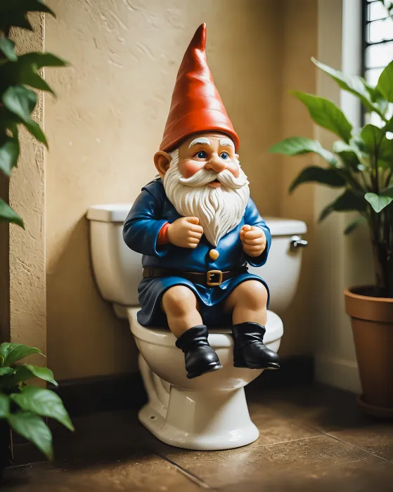 변기에-앉아-있는-인형