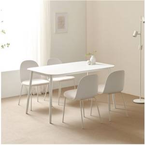 보니애가구 나탈리 포세린 세라믹 식탁 + 의자 4p 세트 4인용 방문설치