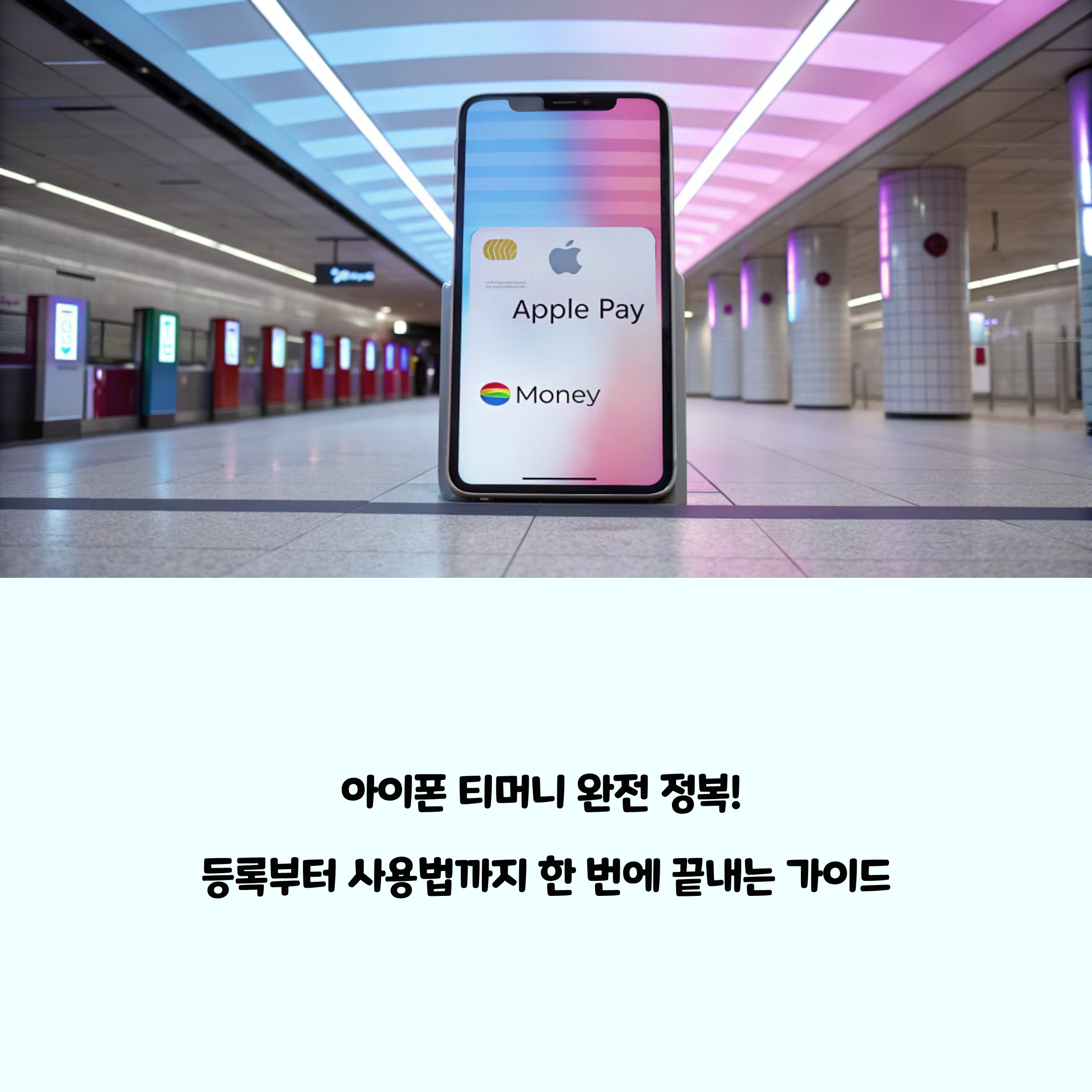아이폰 티머니 완전 정복! 등록부터 사용법까지 한 번에 끝내는 가이드