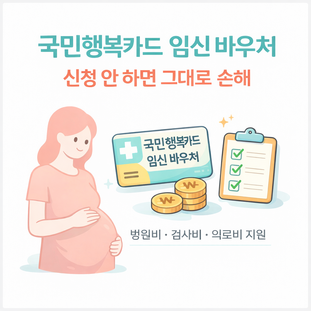 국민행복카드 임신 바우처