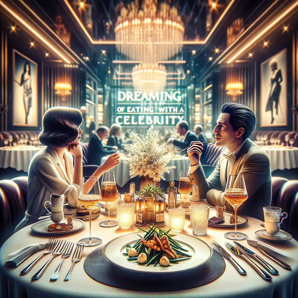 연예인과 밥 먹는 꿈 해몽 해석