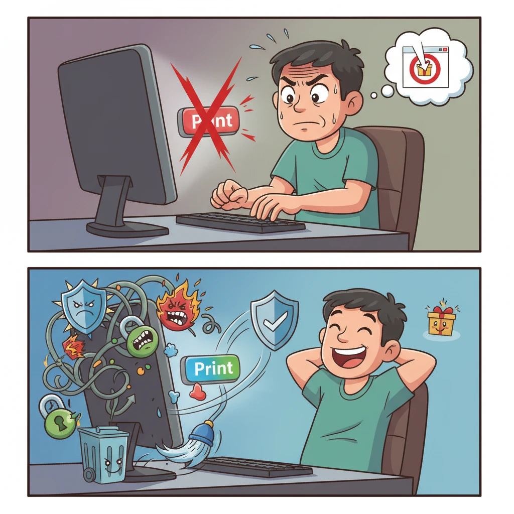 민원 서류 인쇄 무한 로딩 해결을 위..