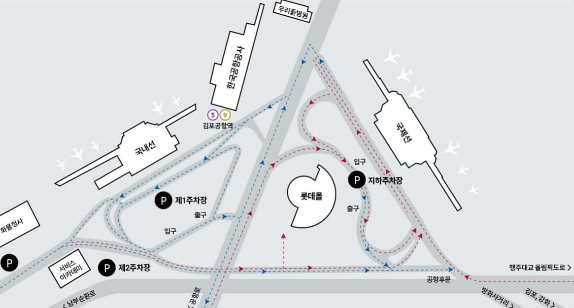 김포공항-주차장-종류