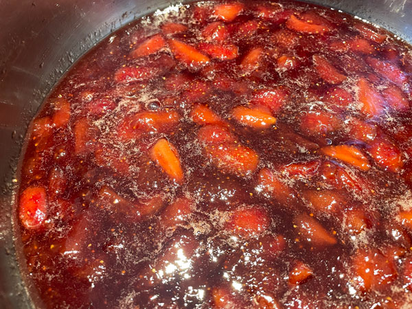 딸기쨈 만드는법 완성