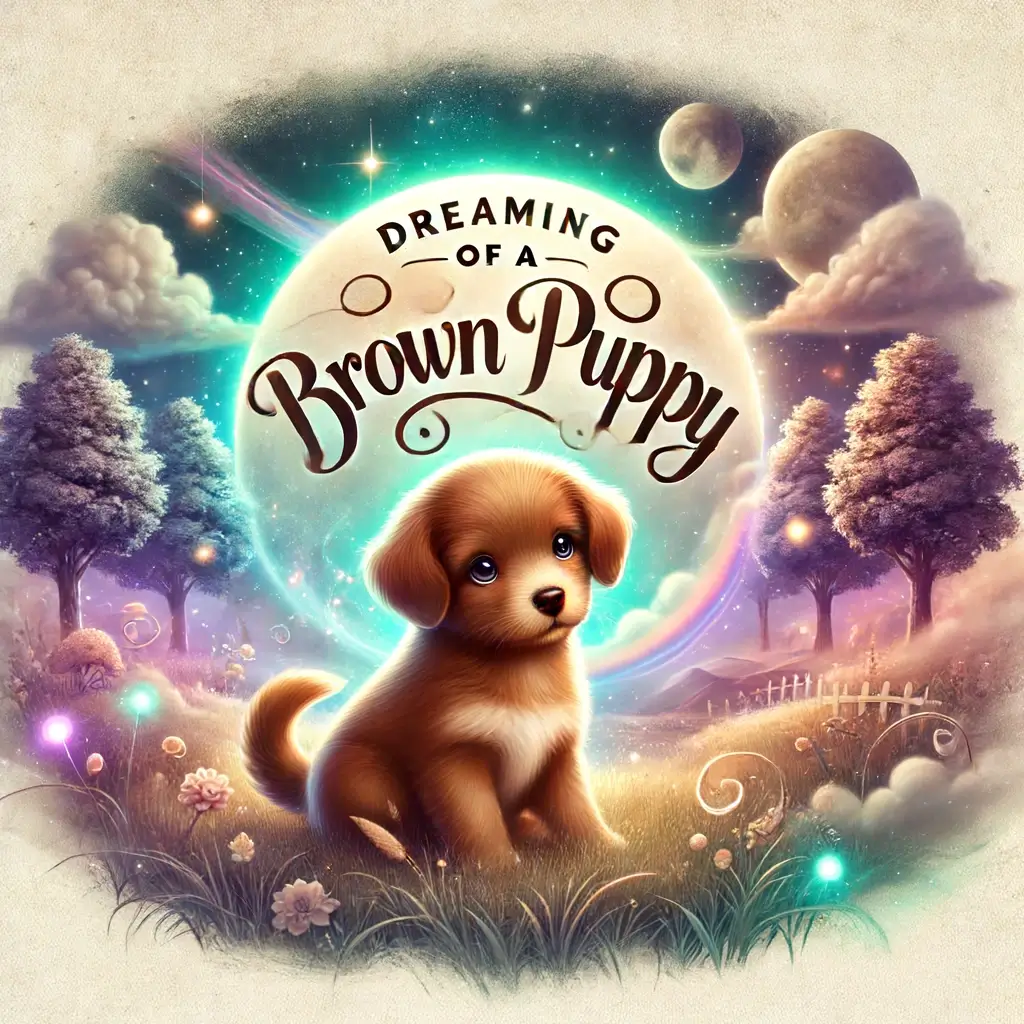 갈색 강아지 꿈 해몽