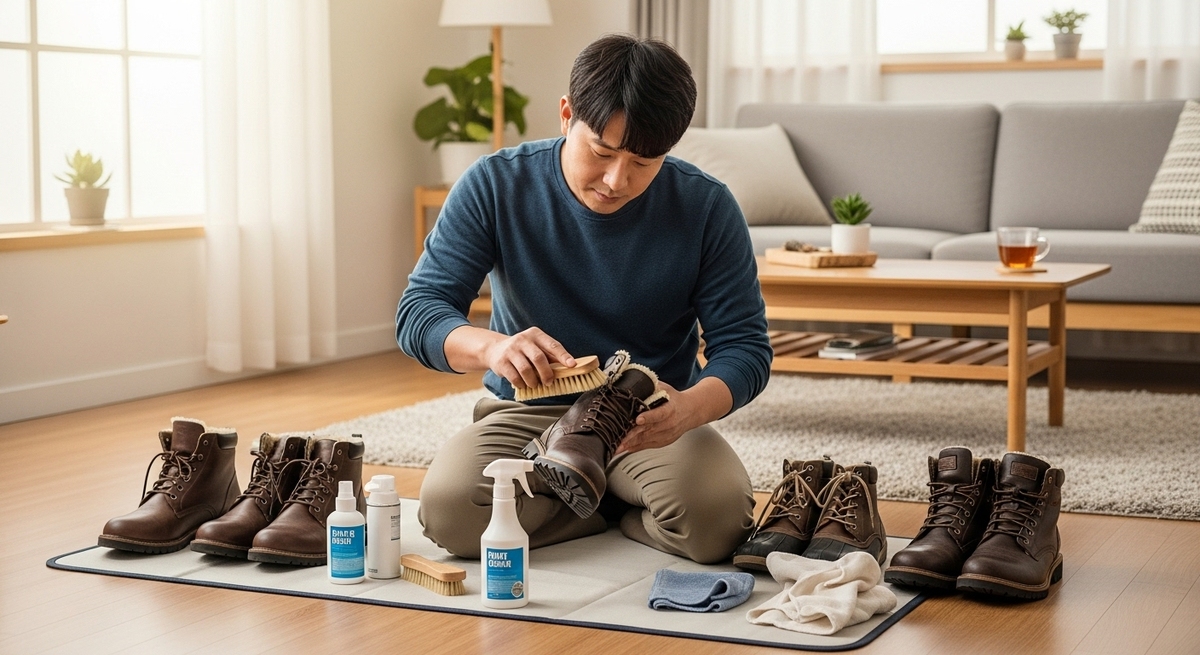 겨울 부츠 수명 2배 노리는 필수 관리템&middot;보관템 선택 기준