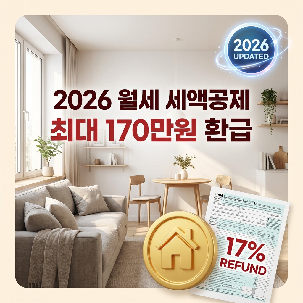 2026년 연말정산 월세 세액공제 안내 인포그래픽_썸네일