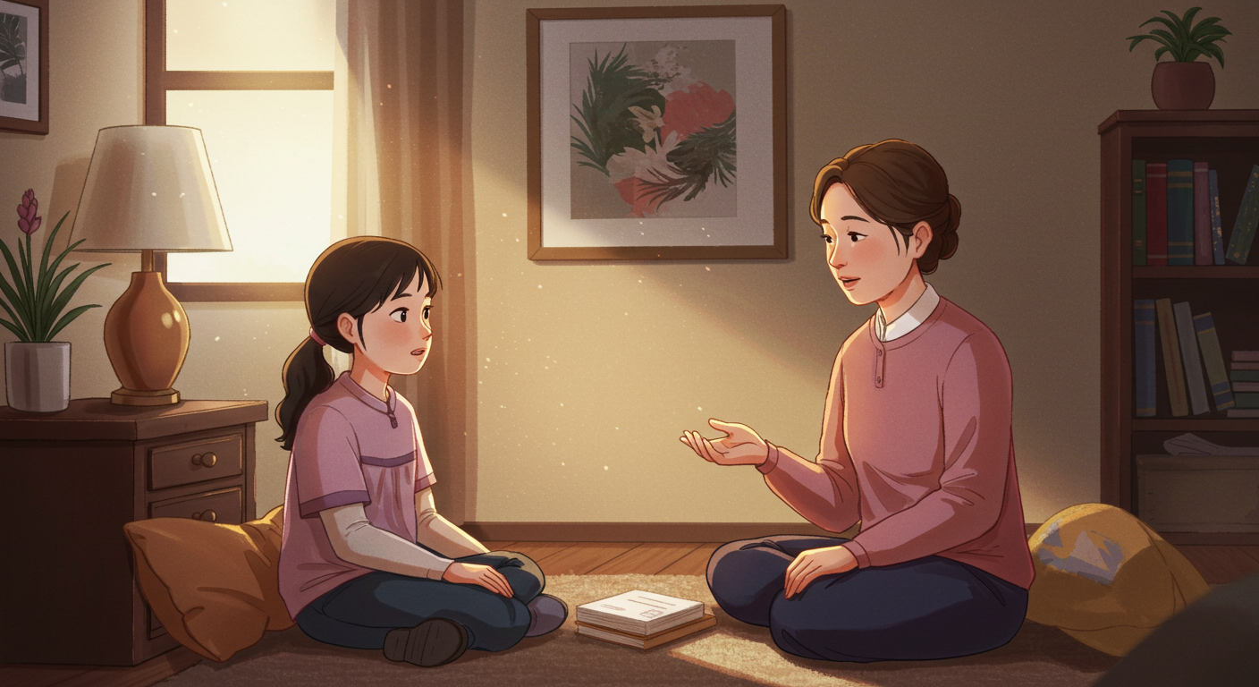 빨간냉, 초경징후, 사춘기변화