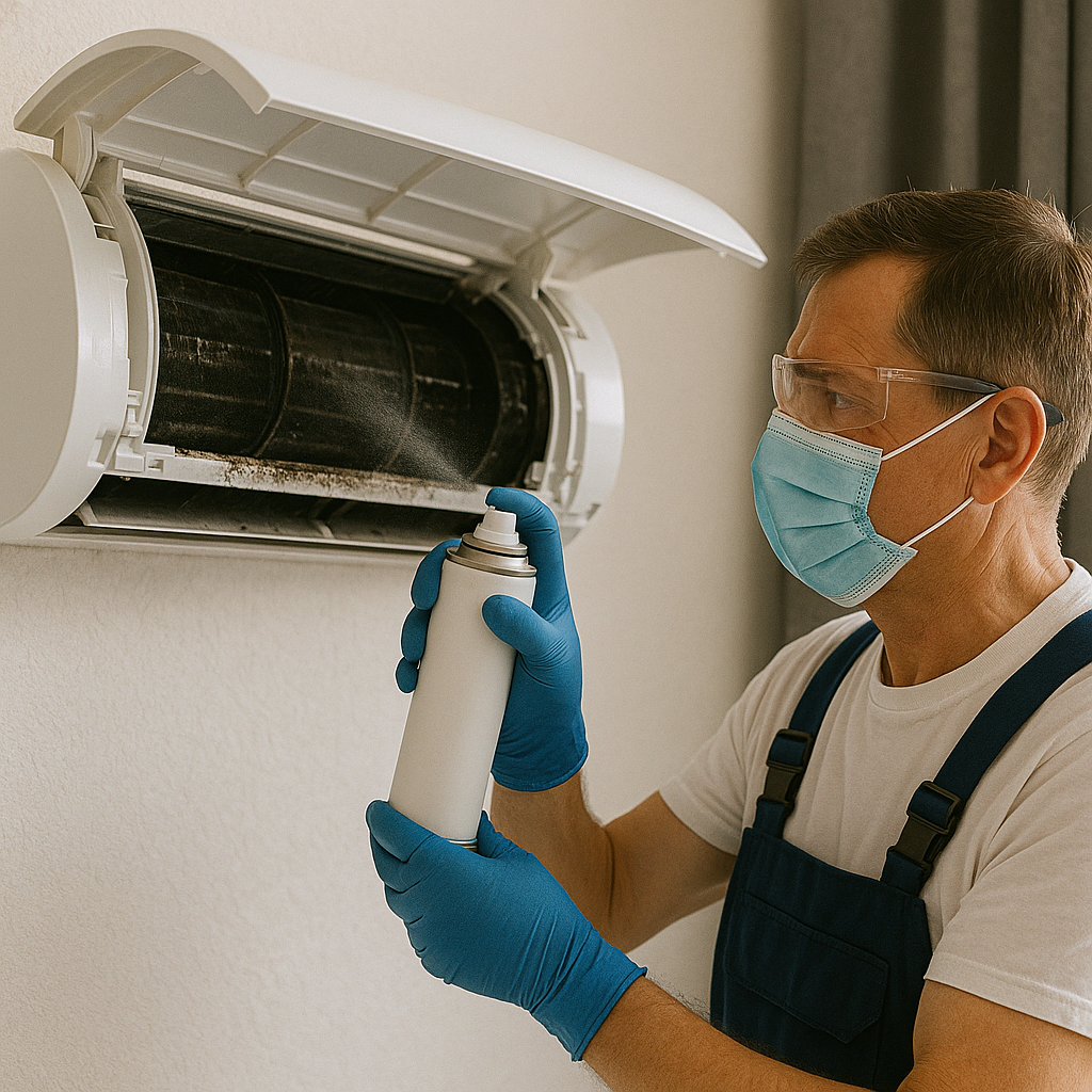 벽걸이 에어컨 청소&amp;#44; 1년에 단 1번으로도 효과 200% 올리는 법