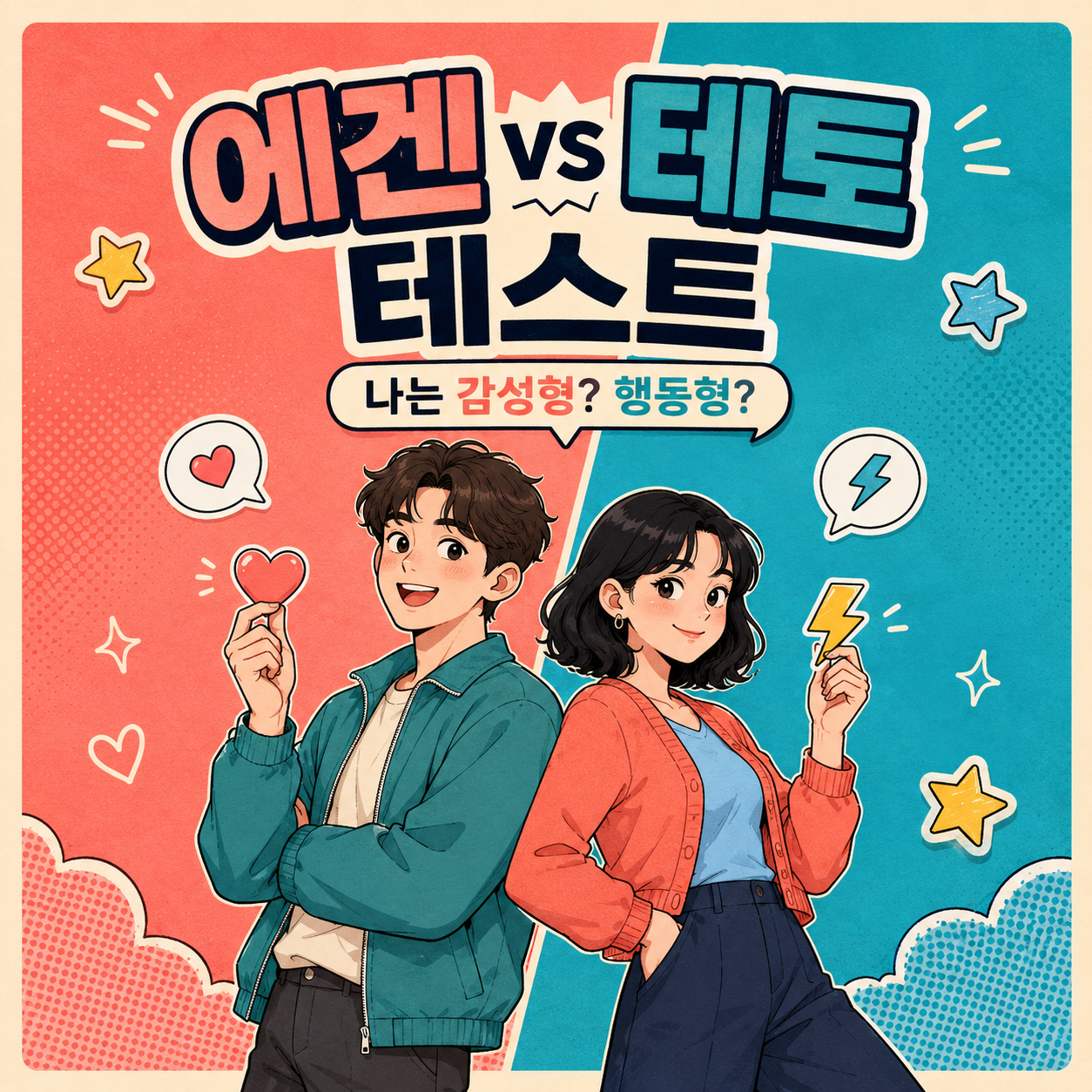 에겐 테토 테스트 나는 감성형 행동형
