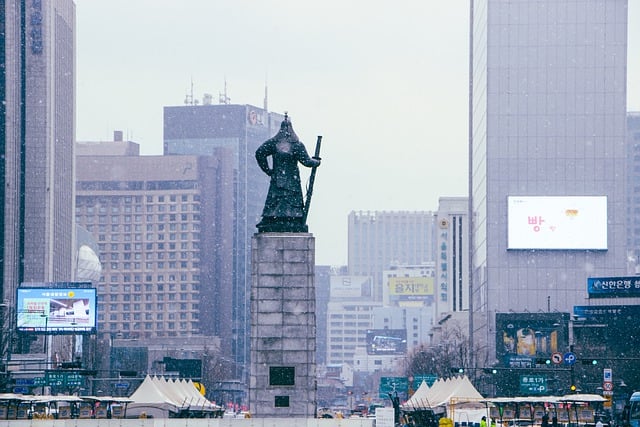 이순신장군 동상