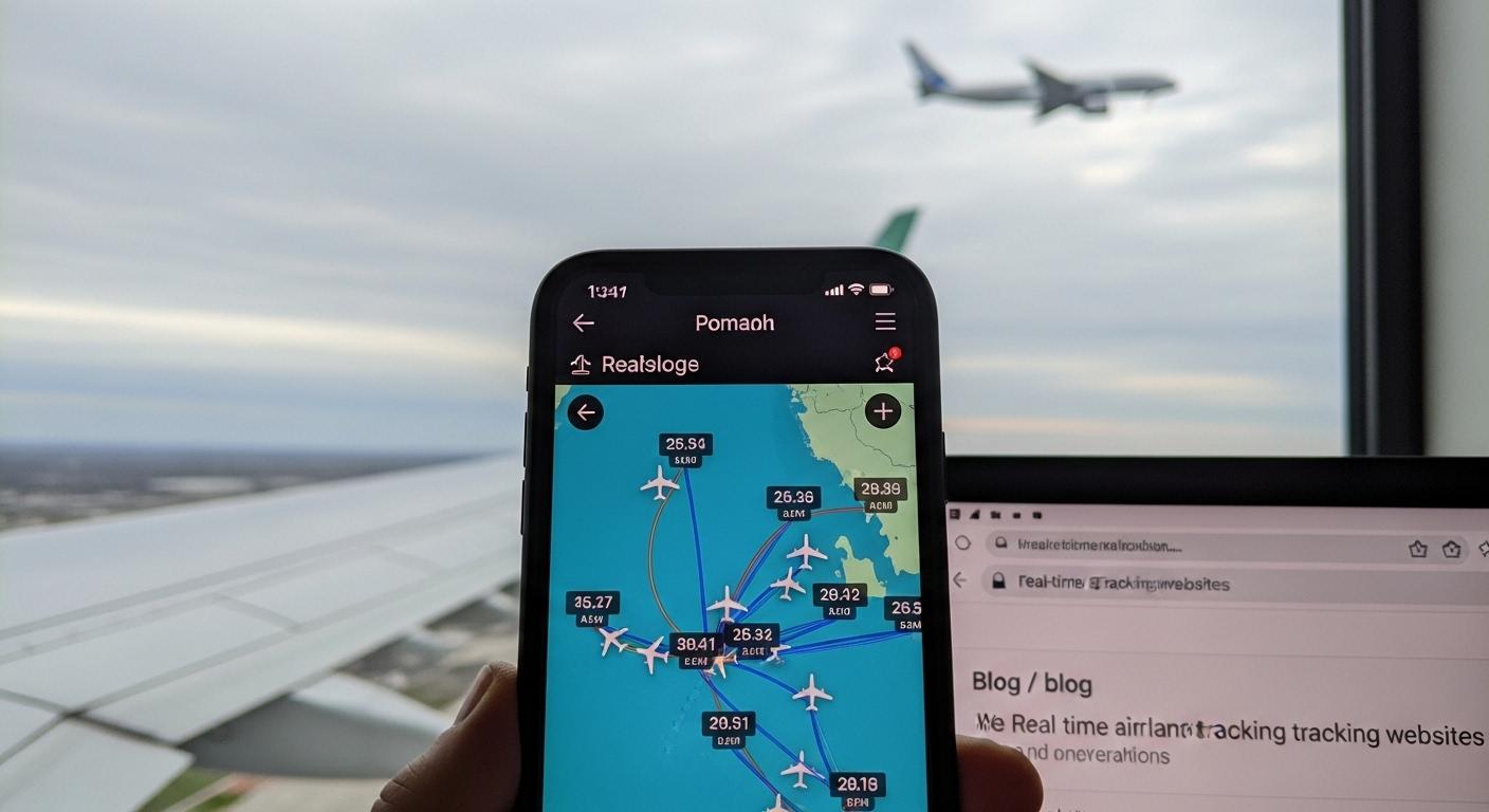 비행기 실시간 위치 사이트