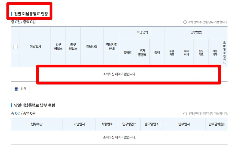 고속도로 통행료