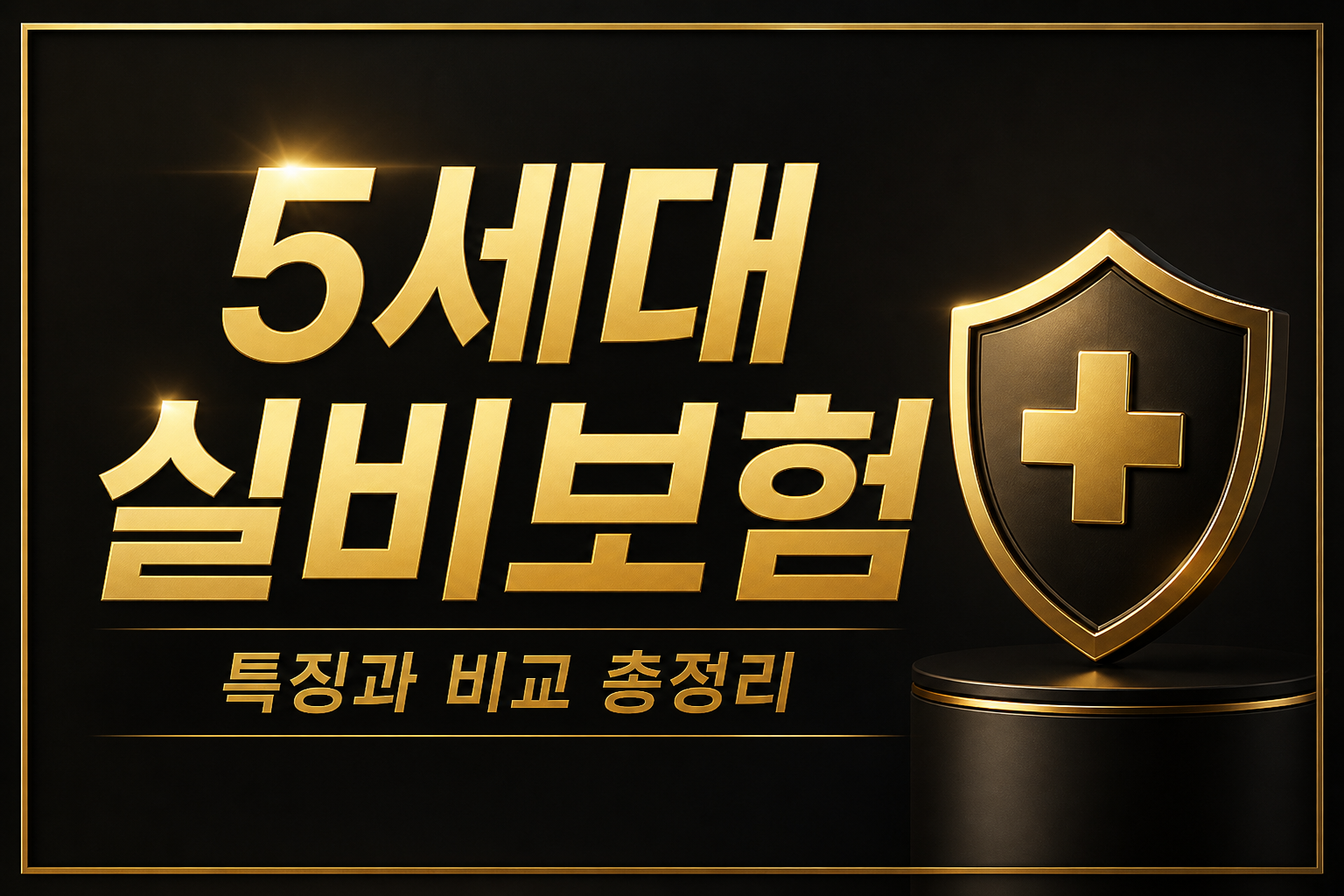 5세대실비보험 특징과 실비보험비교 기준을 설명하는 골드톤 썸네일 이미지로 보험료 인하와 자기부담금 증가 구조 및 임신 출산 급여 보장 여부까지 정리한 silbi insurance 5th comparison guide 2026