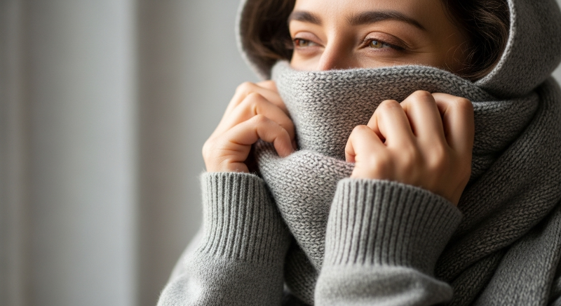 목에 직접적인 자극을 줄이는 것도 중요합니다.