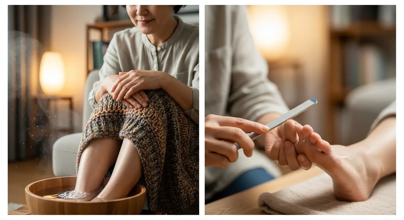 발톱무좀 약 전처리 파일링 사용법