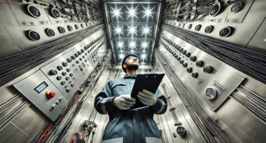 승강기 안전관리자는 승강기 점검, 유지보수, 문제 대처까지 하는 인력입니다.