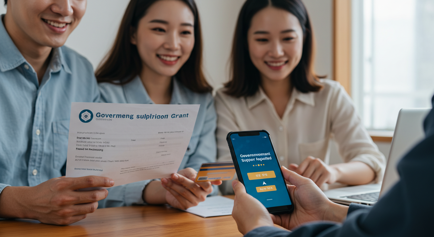 민생 경제 회복 지원금 관련 사진