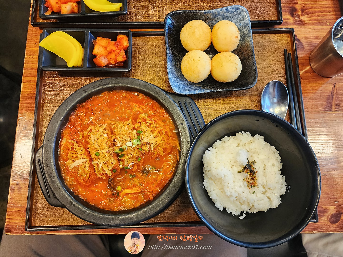돈카츠김치나베 + 트리플 치즈볼