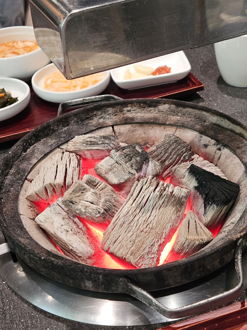 해운대 암소갈비집 숯불