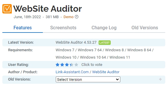 WebSite-Auditor