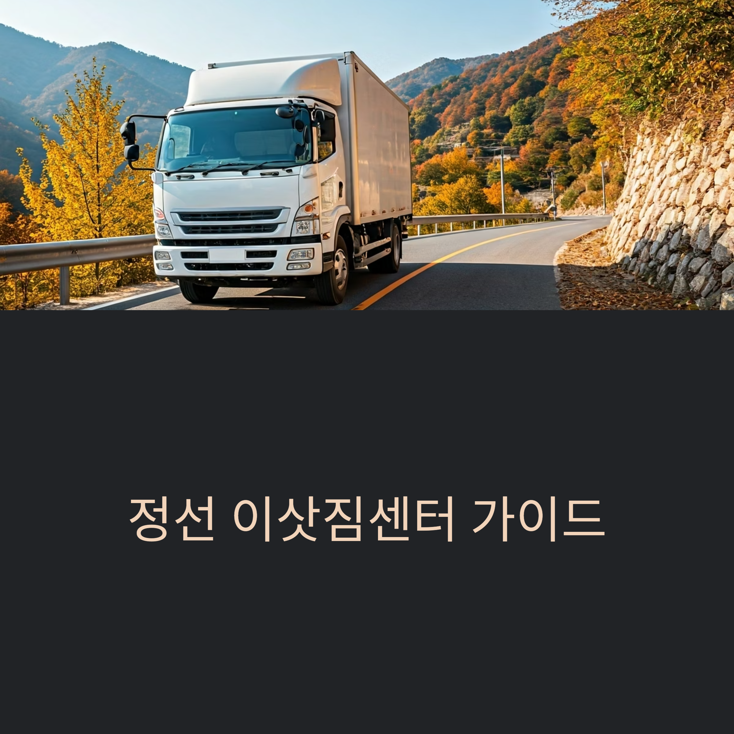 정선 이삿짐센터 대표이미지