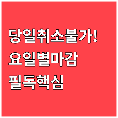 청년문화예술패스 당일 취소 불가 규정..