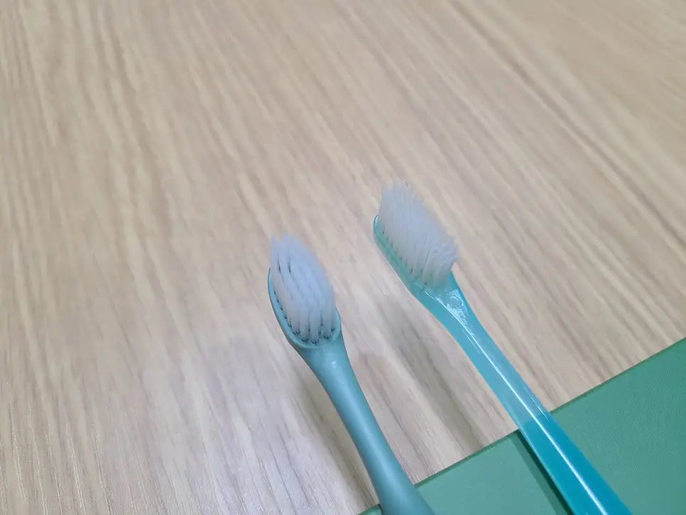 켄트 칫솔 비교 사진