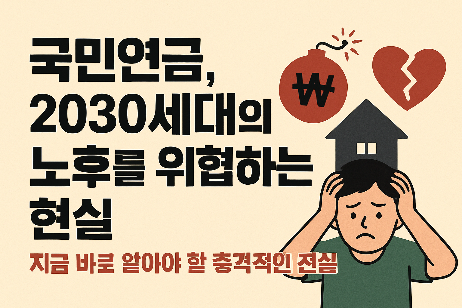 국민연금, 2030세대의 노후를 위협하는 현실 &ndash; 지금 바로 알아야 할 충격적인 진실
