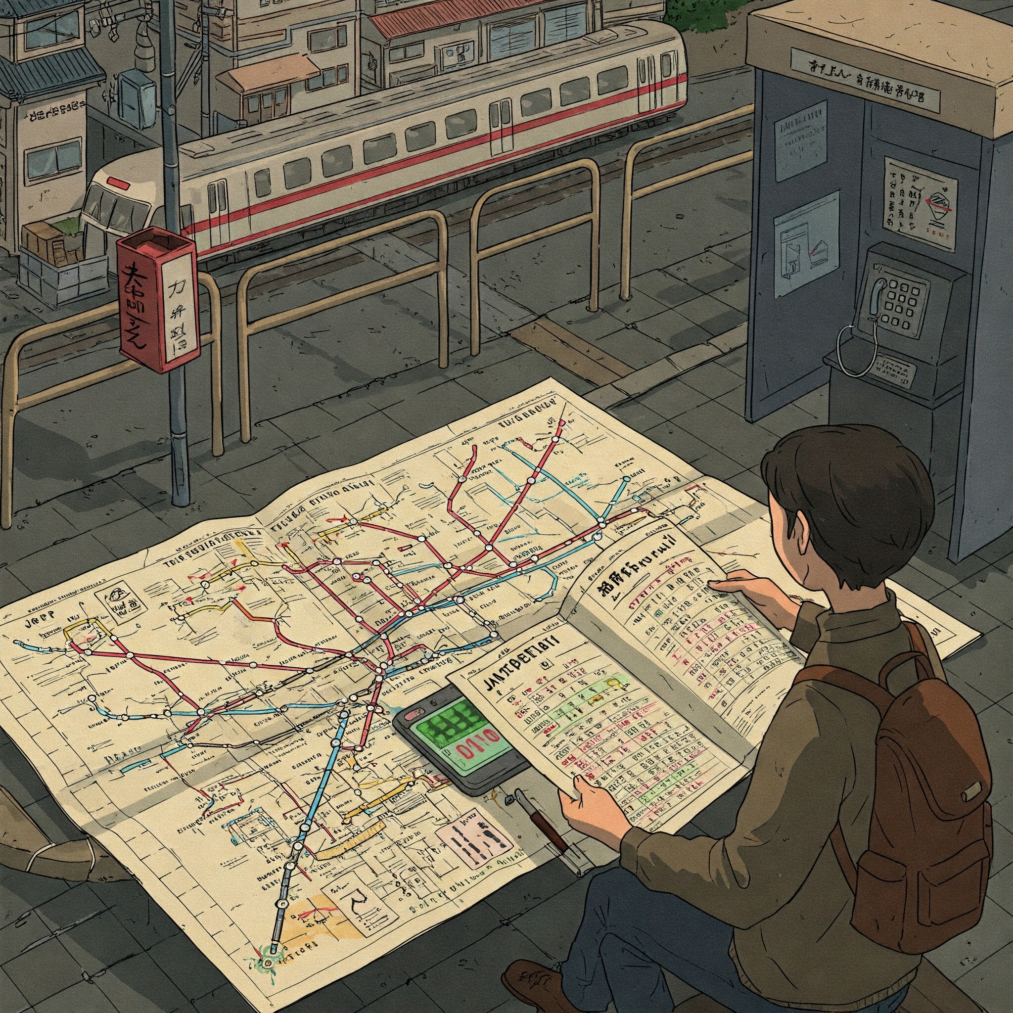 스마트폰 방전 시 교통 이용법