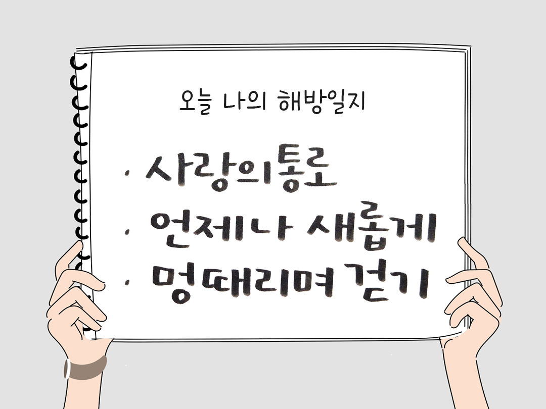 오늘 나의 해방일지 : 감사를 통해 발견한 행복 오늘 감사한 순간들