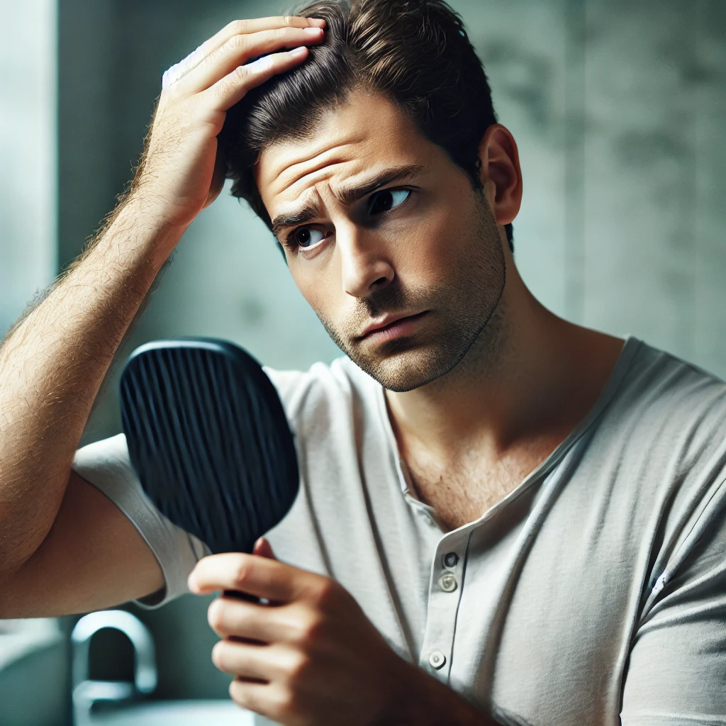 정수리 탈모 자가 진단 이미지