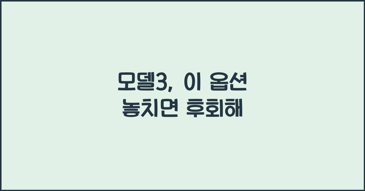 모델3