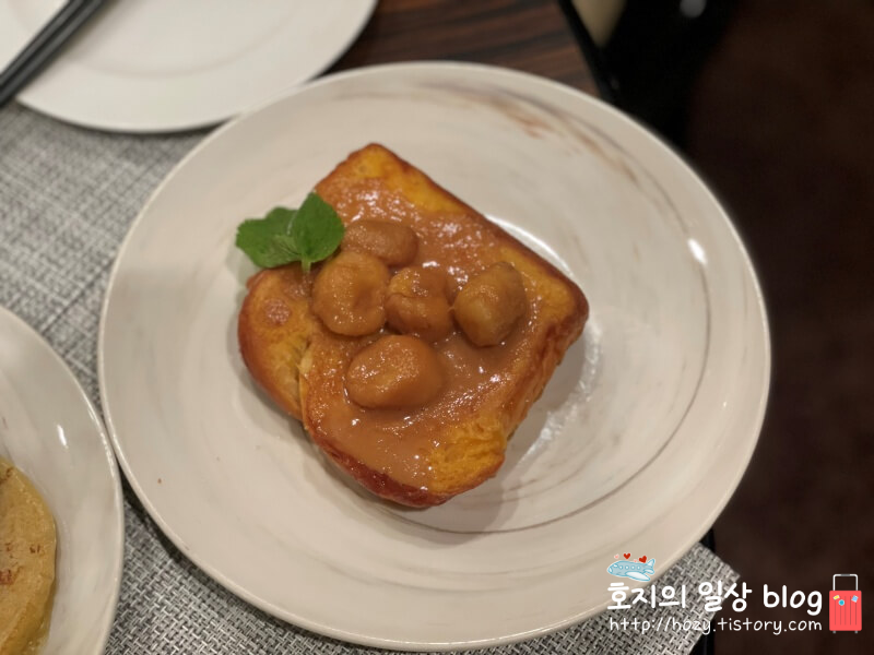 세인트레지스 싱가포르 조식 알라카르테 메뉴