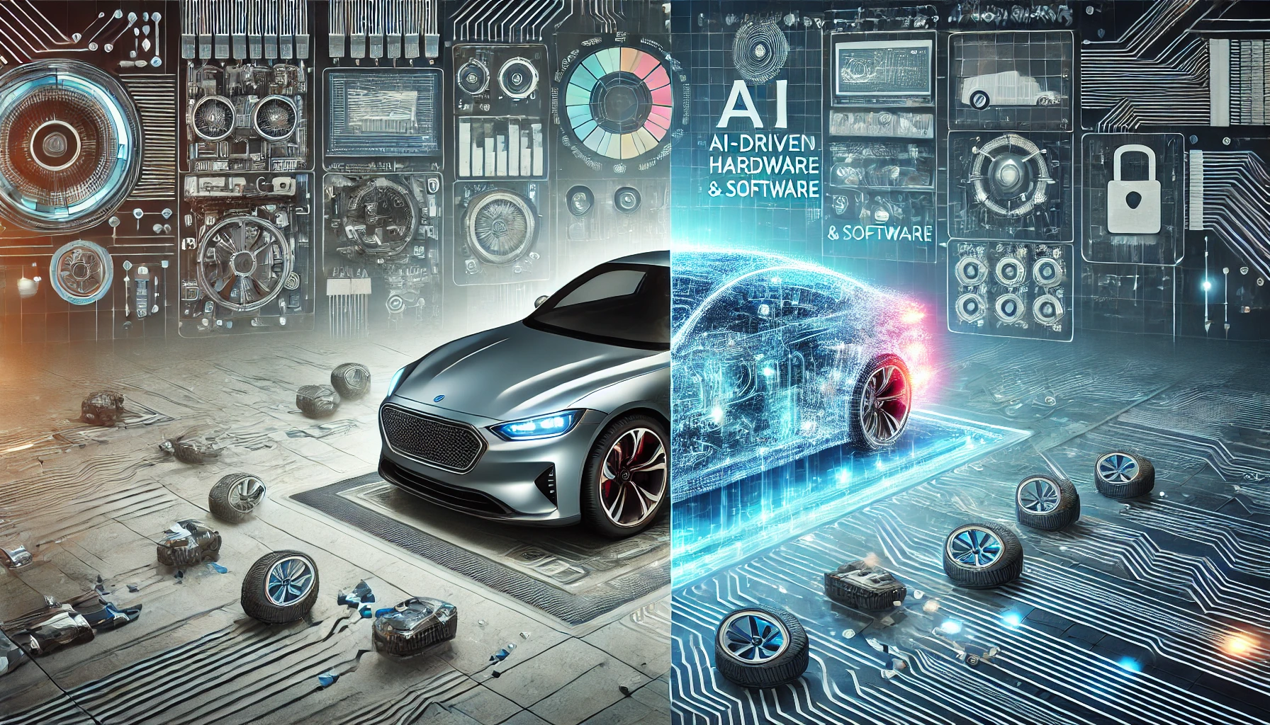 SDV를 위한 차량용 소프트웨어 아키텍처 관련 보조 이미지