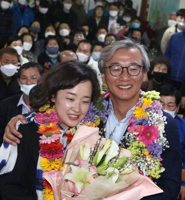 전재수 국회의원 배우자