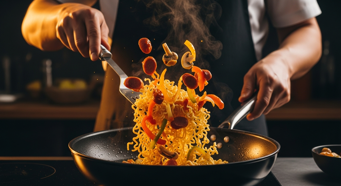 편스토랑 고우림 불닭 나폴리탄🍝 매콤·달콤·중독주의! 10분이면 식당 퀄리티