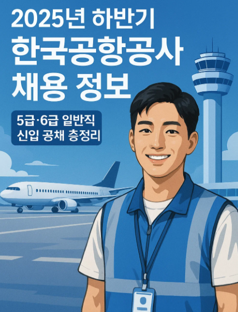 2025년 하반기 한국공항공사 채용 정보
