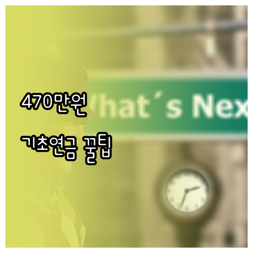월 470만원 부부 기초연금 소득인정..