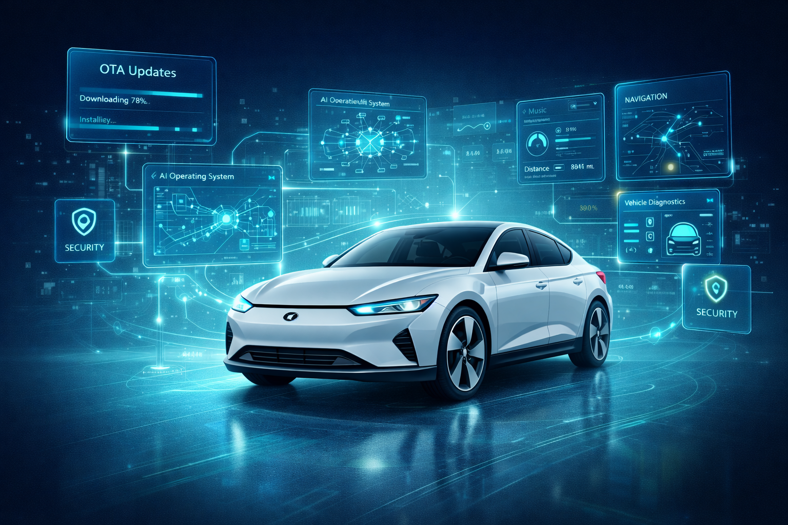 소프트웨어 정의 차량 SDV 개념