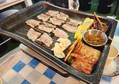 파절이세겹살고기