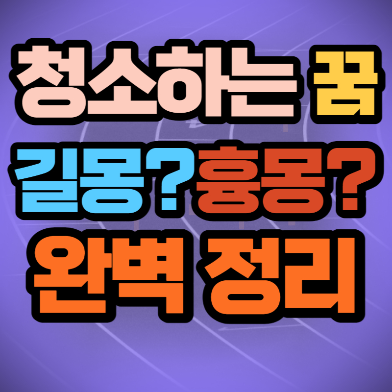 청소하는 꿈 (1)